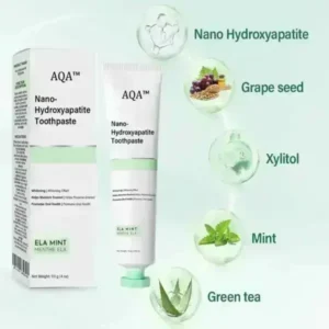 AQA™ Fluoride-Free Nano Hydroxyapatite Toothpaste