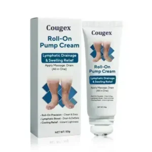 Cougex® Roll-On Pump Cream for Lymphatic Drainage & Swelling Relief
