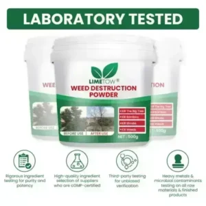 Kill Bamboo, Stumps & Invasive Weeds for Good – LIMETOW® Root Killer Powder