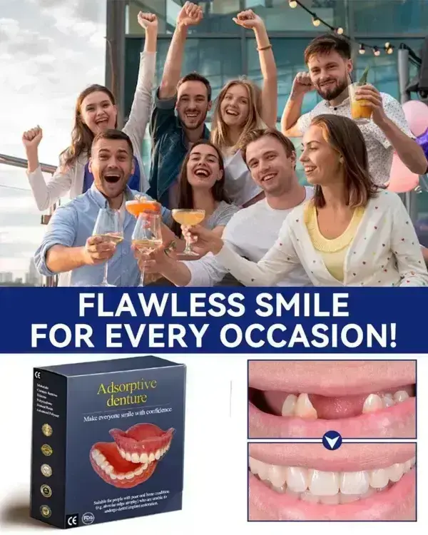 ROSOPL™ Adhesive teeth (upper and lower)
