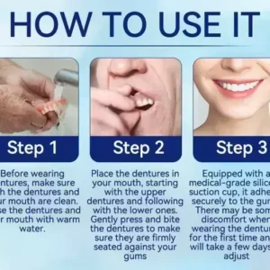 ROSOPL™ Adhesive teeth (upper and lower)