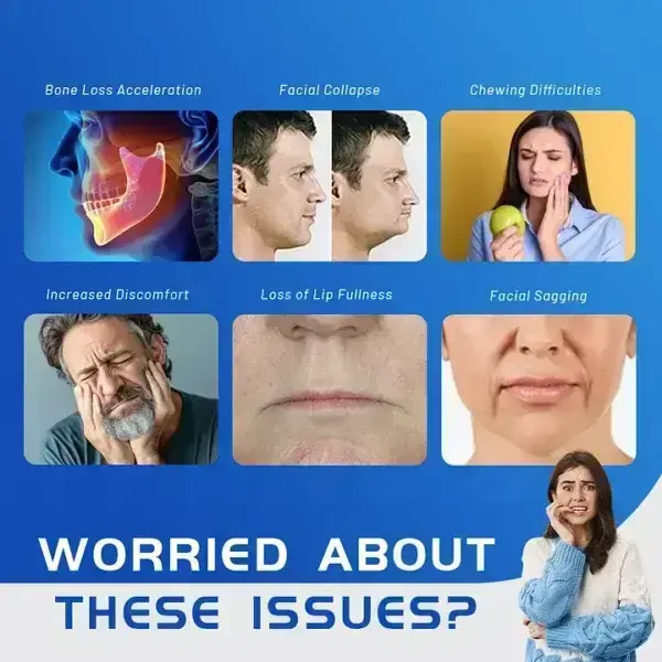 ROSOPL™ Adhesive teeth (upper and lower)