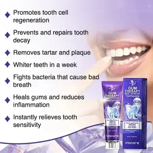 Rolimey® VioCore Bee Venom Dental Treatment Toothpaste