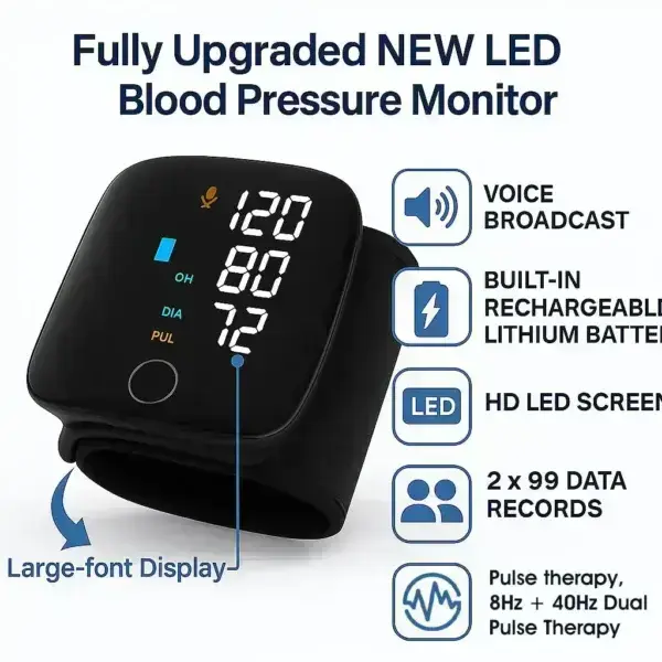 Skip the Pills. Start Healing Naturally. Comauo® Dual Pulse Monitor — Where Precision Meets Arterial Restoration.