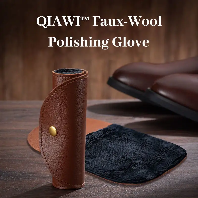 QIAWI™ Faux-Wool Polishing Glove