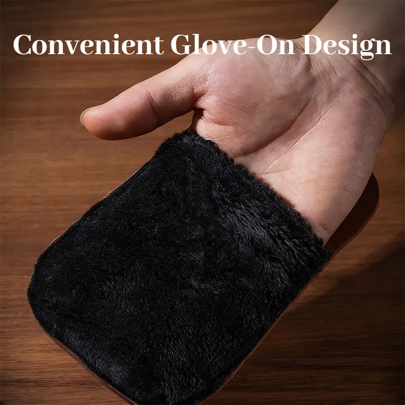 QIAWI™ Faux-Wool Polishing Glove
