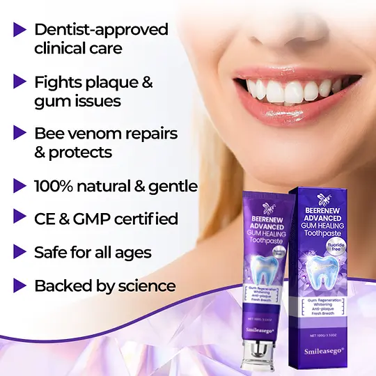 Smileasego® BeeRenew Advanced Gum Regeneration Toothpaste