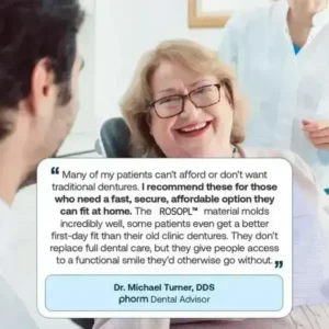 🌎Ends Today: 70% OFF! ROSOPL™ Custom-Fit Full Functional DenturesMake you more confident