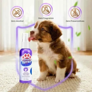 50% off 🐈 Pet dental cleaning spray | Say goodbye to bad breath with just one spray, gently cleans teeth