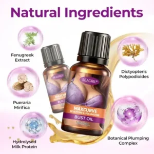 【👑Top Sellers of 2026】SEAGRIL® MaxCurve Sculpting & Volumizing Bust Oil