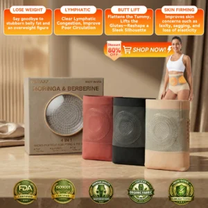 ALLYBEE® Moringa & Berberine 4-In-1 Micro-Particle Sculpting & Fat-Burn Shorts
