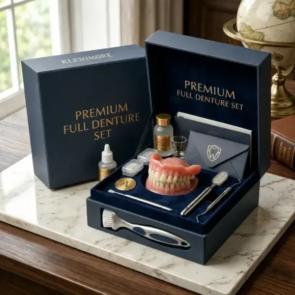2026🏆✨LAST DAY SALE 50% OFF🔥 Newly upgraded second-generation KLENIMORE™ complete dentures