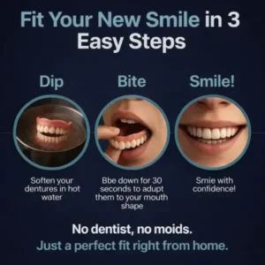 2026🏆✨LAST DAY SALE 50% OFF🔥 Newly upgraded second-generation KLENIMORE™ complete dentures