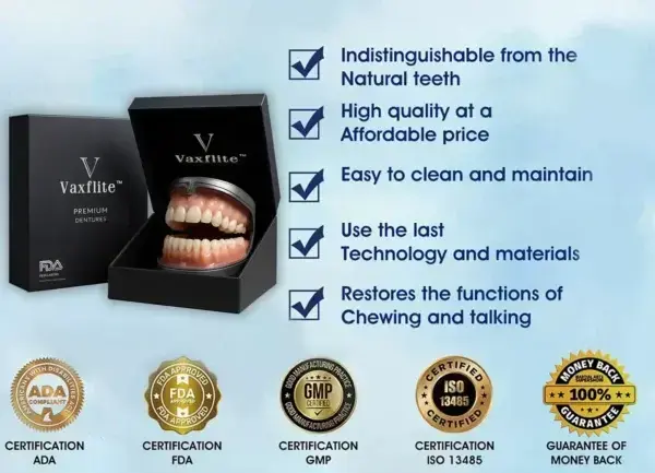 Vaxflite™ PREMIUM DENTURES